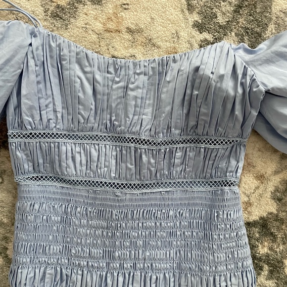 Self-Portrait Poof Sleeve Dress - Size 4 - Picture 5 of 7